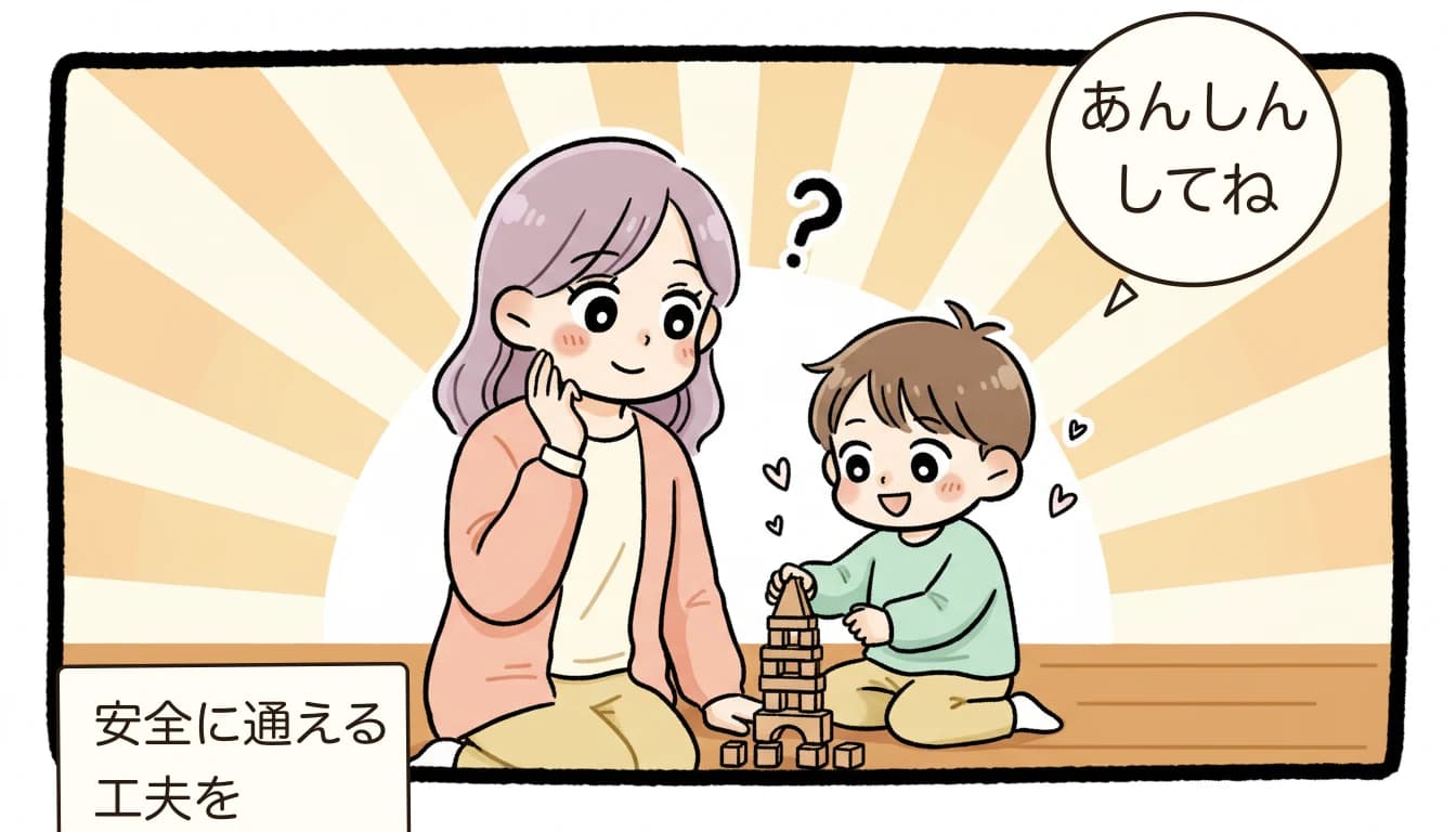 学童のアレルギー対応 実態調査【2026年最新】｜食物・アトピー・薬の対応について子どもの安全を見守る母親のコミックエッセイ風イラスト