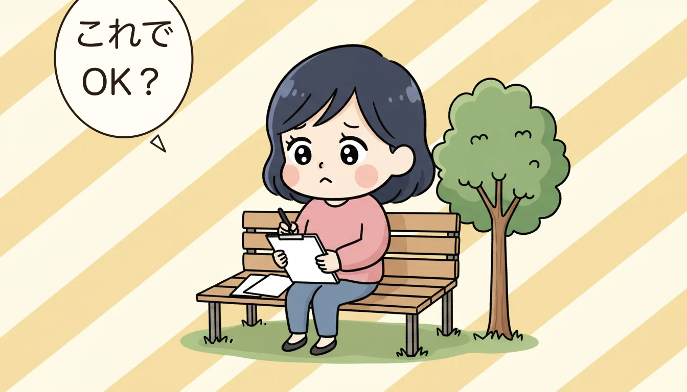 申込方法とスケジュールの内容を表すコミックエッセイ風イラスト
