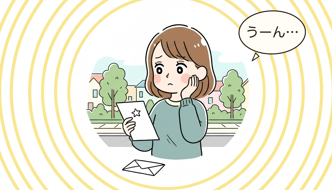 待機児童になりやすい4つの条件の内容を表すコミックエッセイ風イラスト