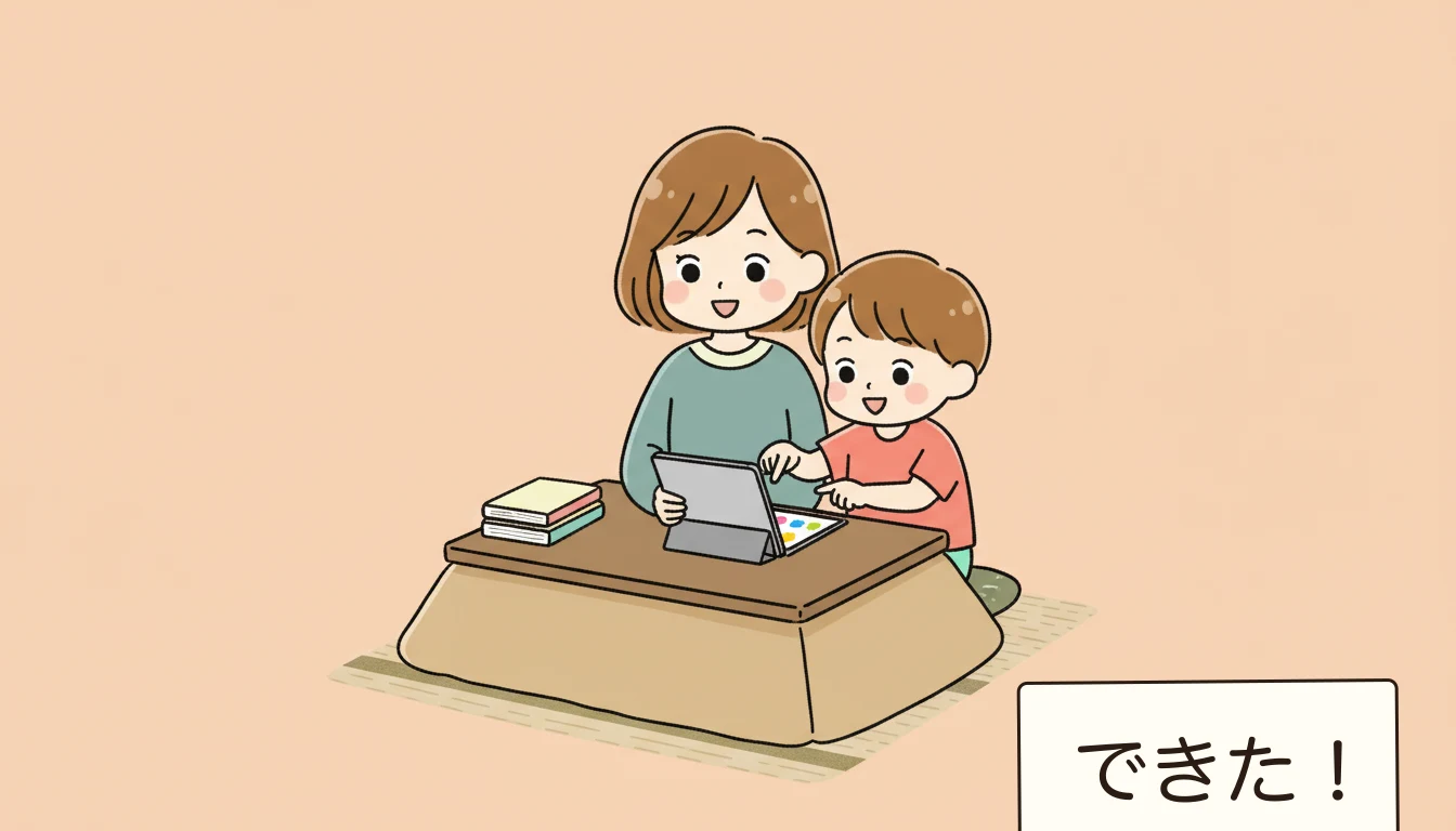 放課後子ども教室と学童は併用できる?の内容を表すコミックエッセイ風イラスト