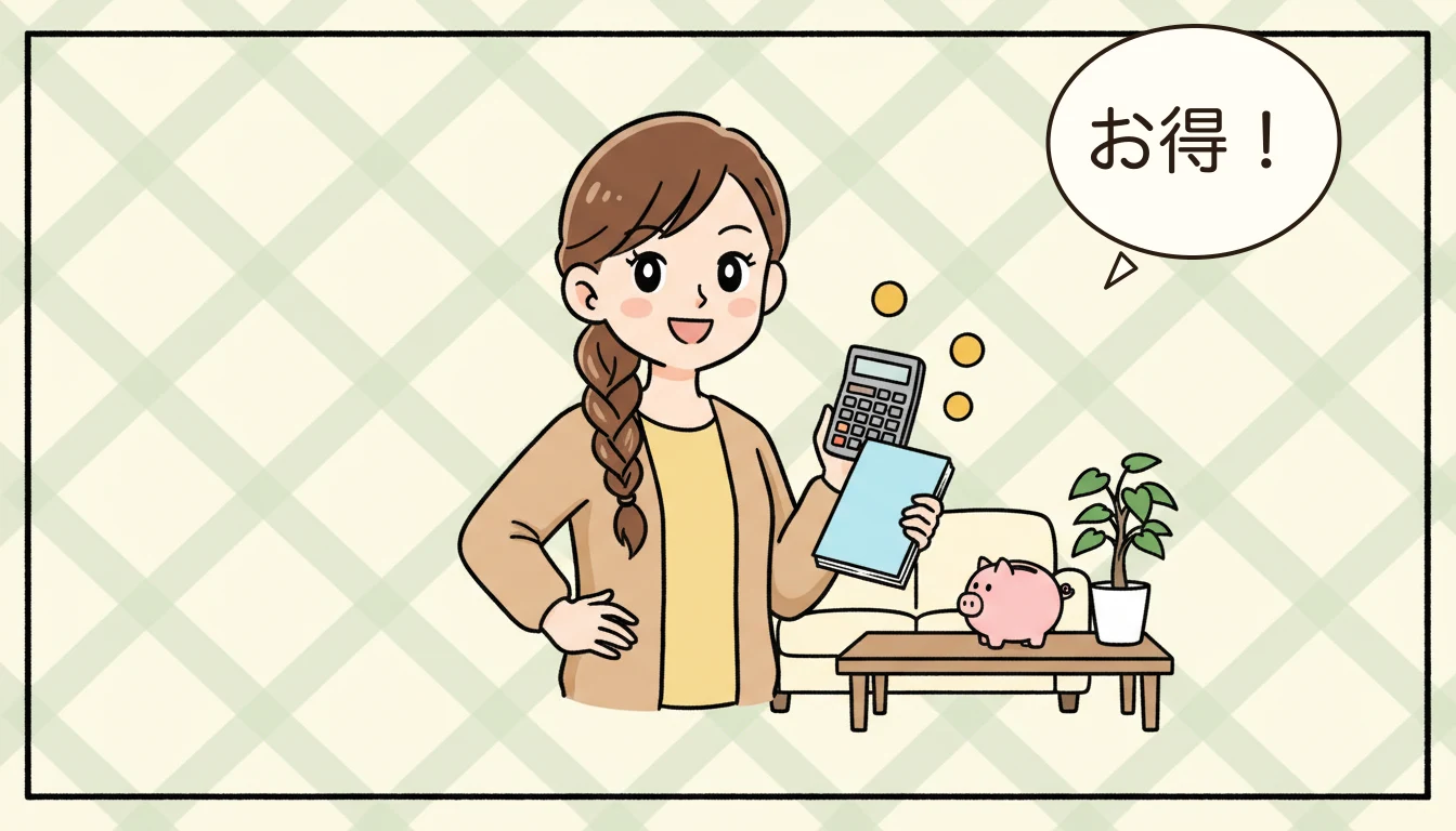 公立学童(放課後保育クラブ)の料金・時間・特徴の内容を表すコミックエッセイ風イラスト