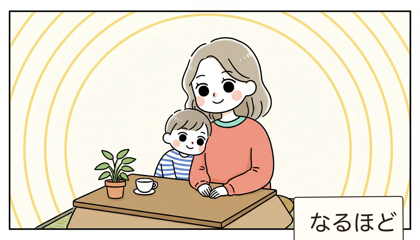 わくわくプラザの実際の過ごし方はどうなっている?の内容を表すコミックエッセイ風イラスト