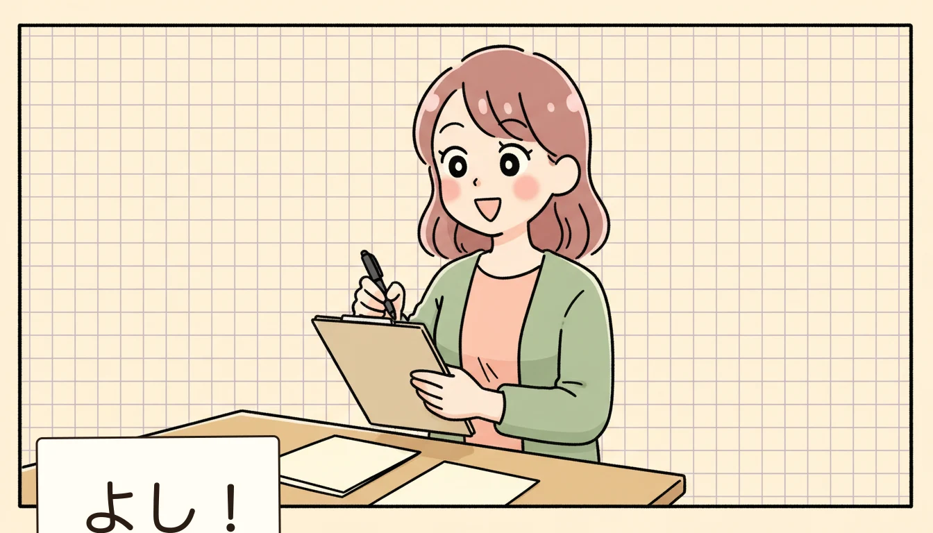 港区の学童保育の申込方法と注意点の内容を表すコミックエッセイ風イラスト