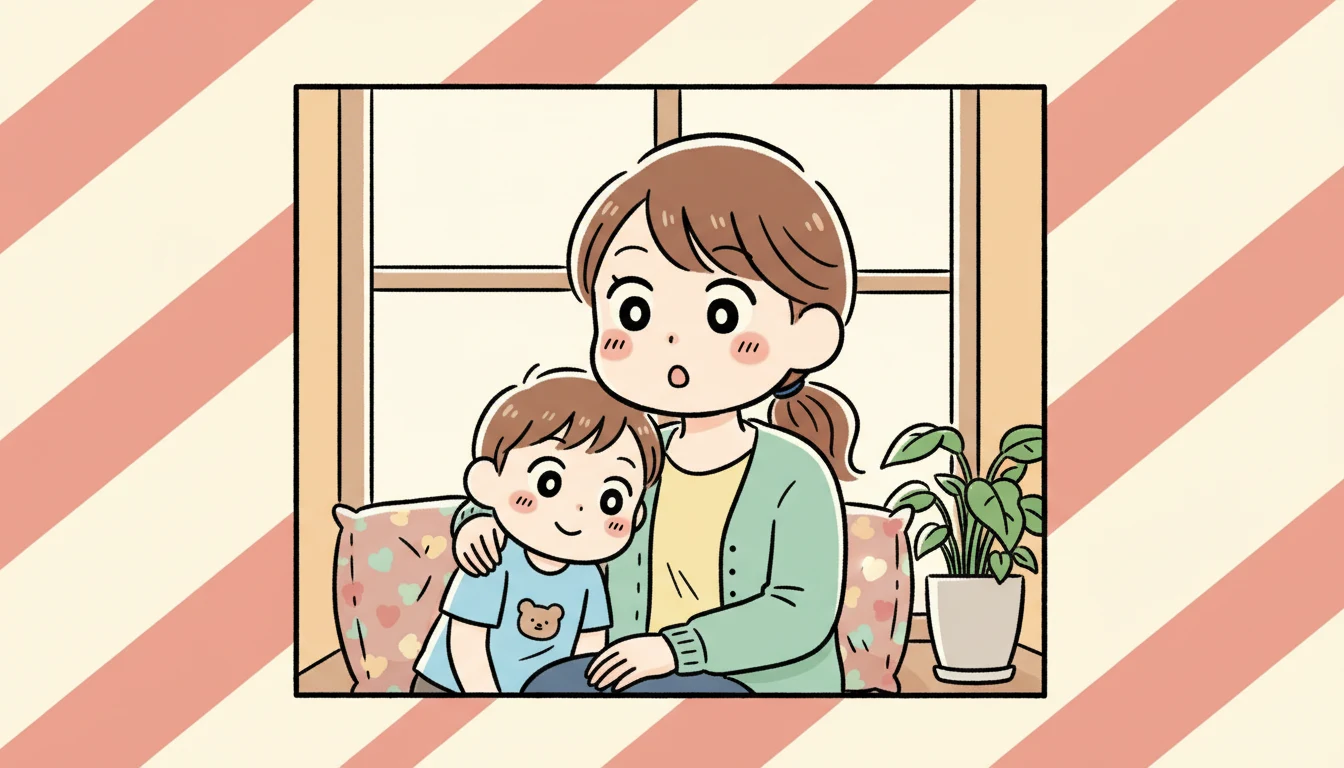関連情報の内容を表すコミックエッセイ風イラスト