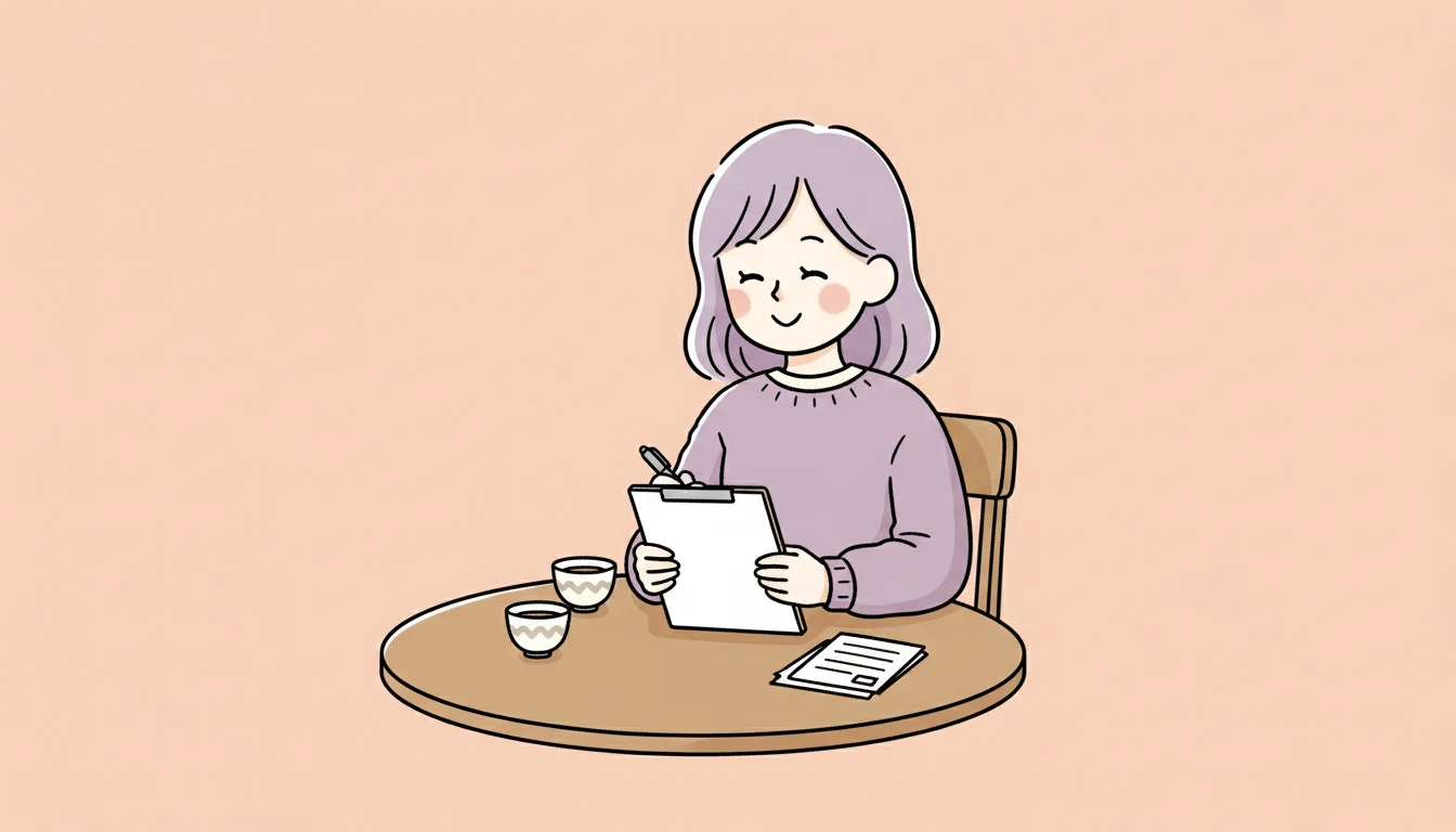世田谷区の学童保育の申込方法とスケジュールの内容を表すコミックエッセイ風イラスト