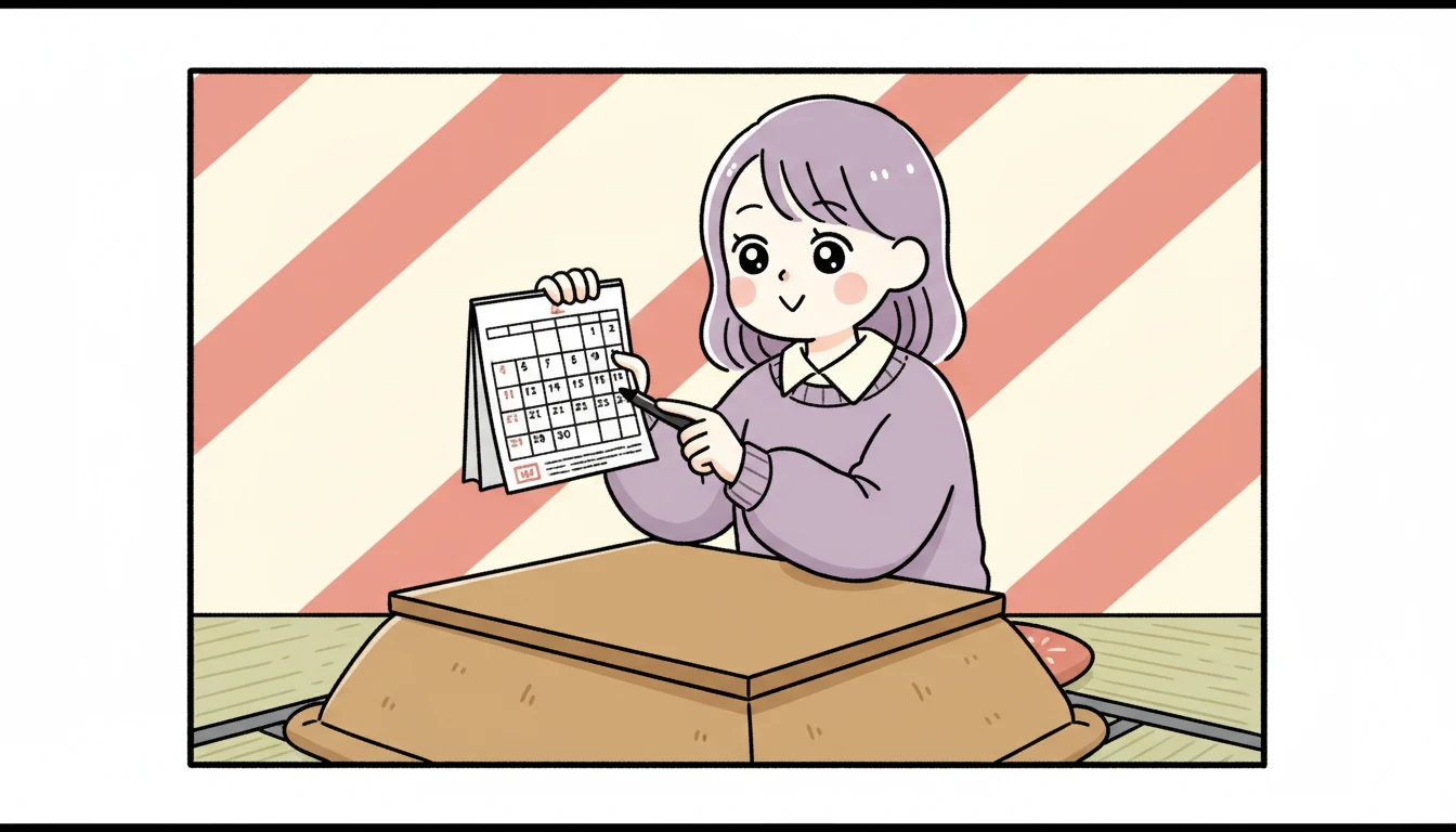 渋谷区の放課後クラブ 年間スケジュール(補足)の内容を表すコミックエッセイ風イラスト