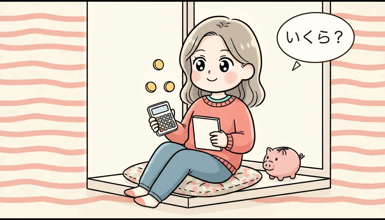 放課後キッズクラブの料金・時間・特徴の内容を表すコミックエッセイ風イラスト