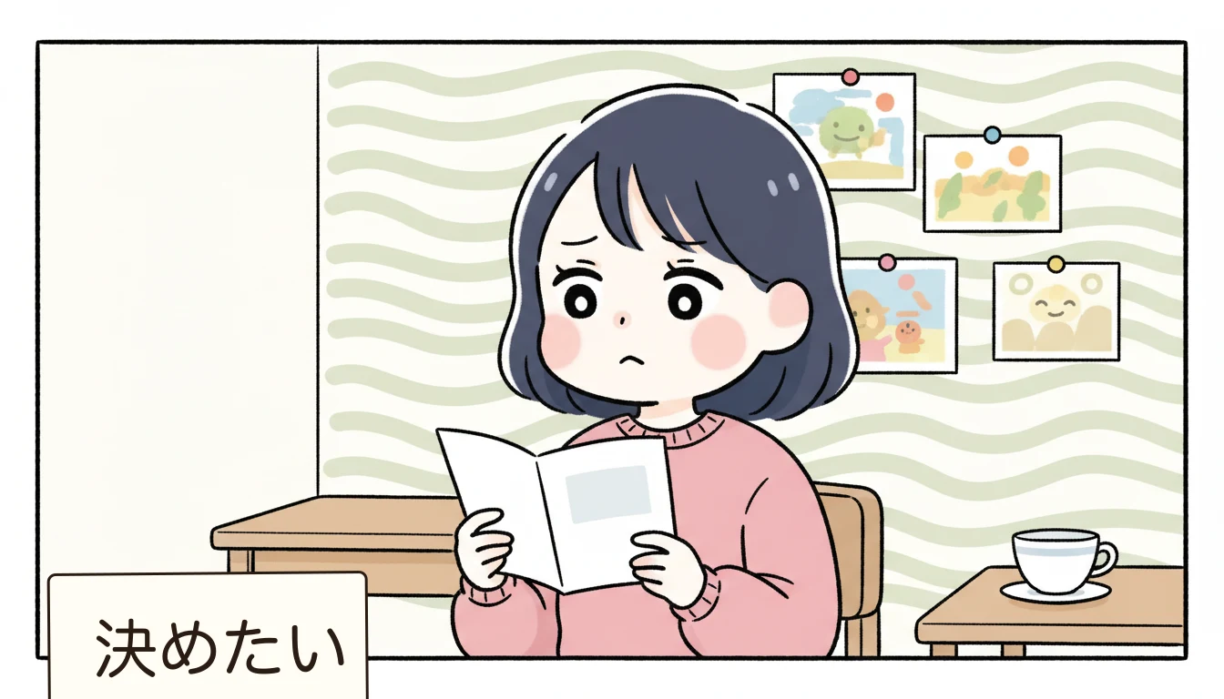 おすすめ民間学童の内容を表すコミックエッセイ風イラスト