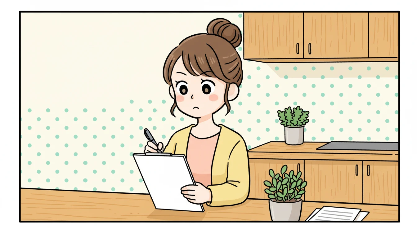 申込方法とスケジュールの内容を表すコミックエッセイ風イラスト