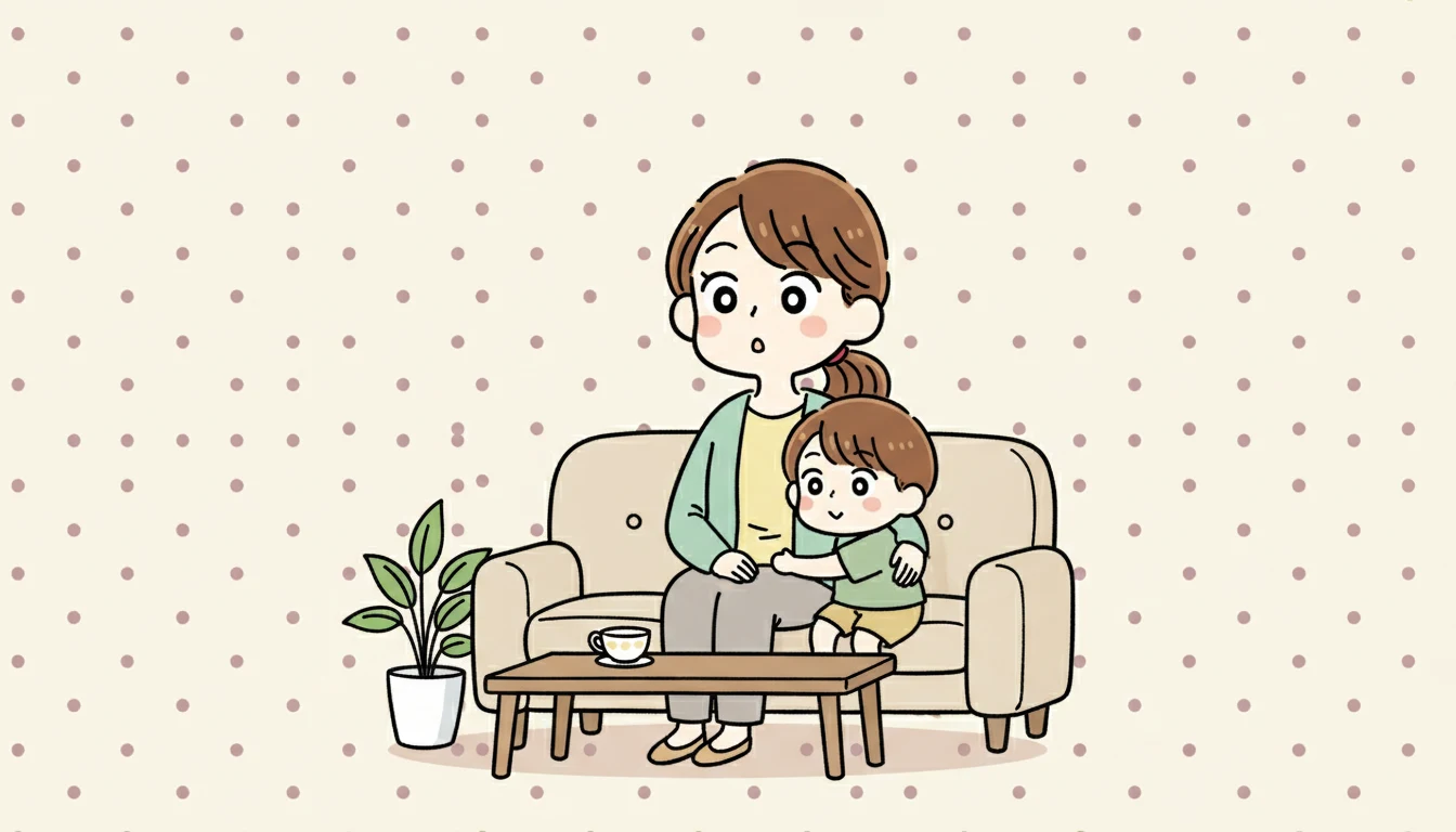 まとめの内容を表すコミックエッセイ風イラスト