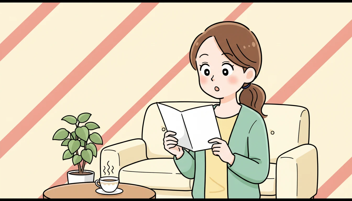 7施設比較表の内容を表すコミックエッセイ風イラスト