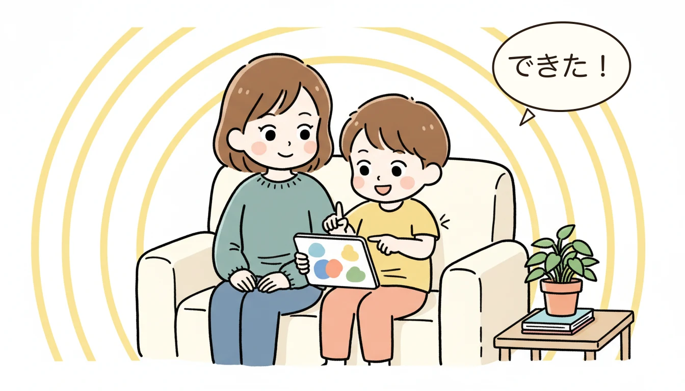 2025年度から本格化したプログラミング教育の内容を表すコミックエッセイ風イラスト