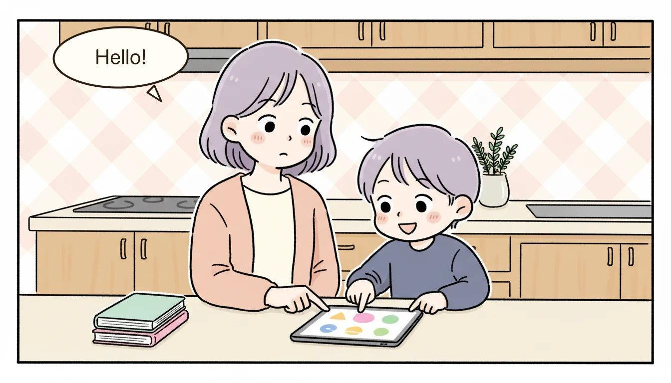 プログラミング学童の3つのタイプの内容を表すコミックエッセイ風イラスト