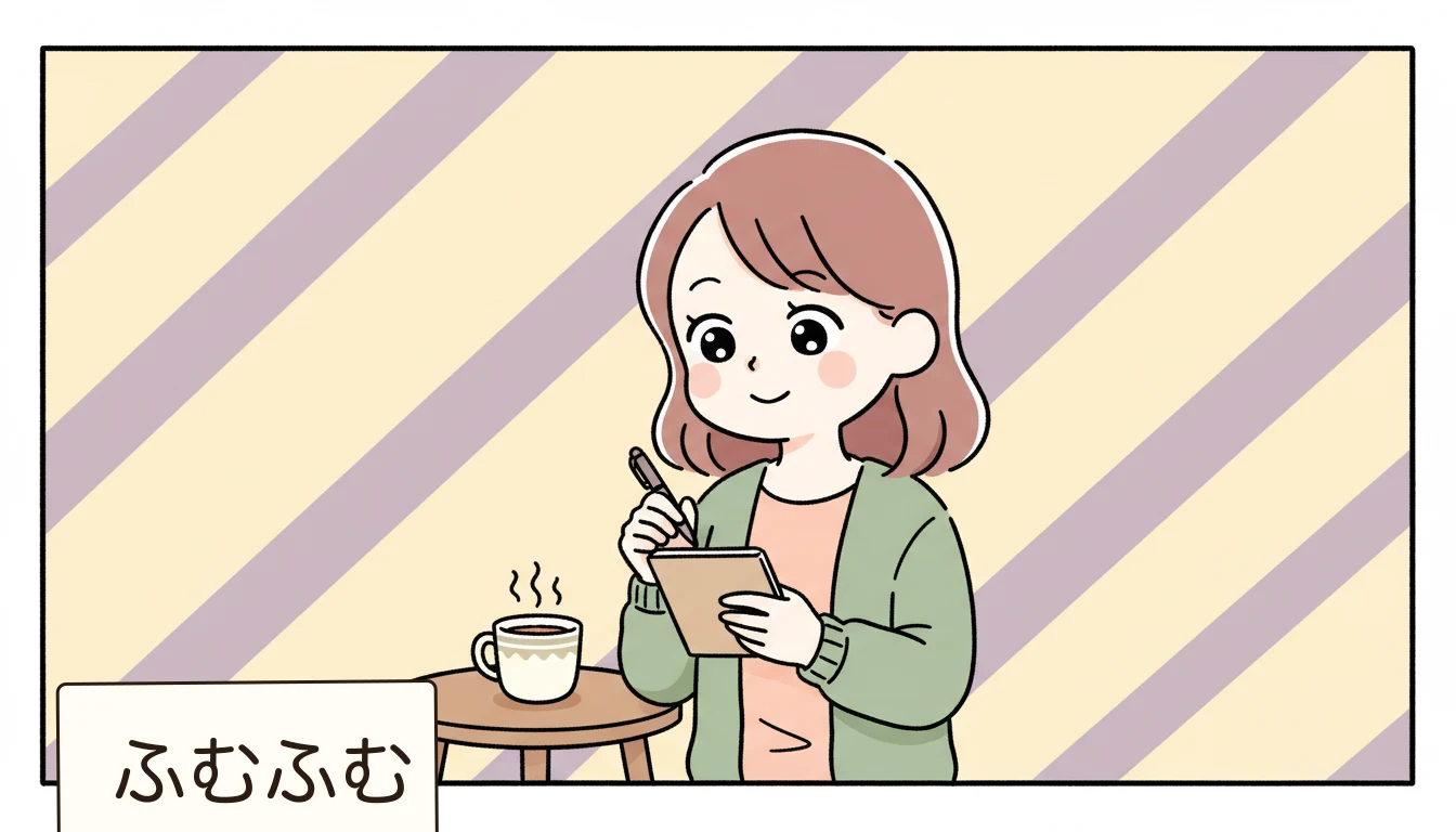 民間学童 各施設の詳細レビューの内容を表すコミックエッセイ風イラスト