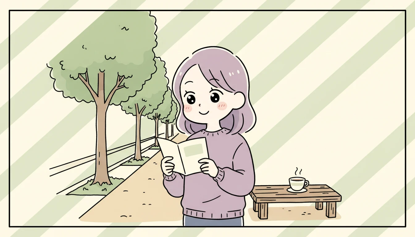 まとめ:東京の民間学童は比較して選ぶの内容を表すコミックエッセイ風イラスト