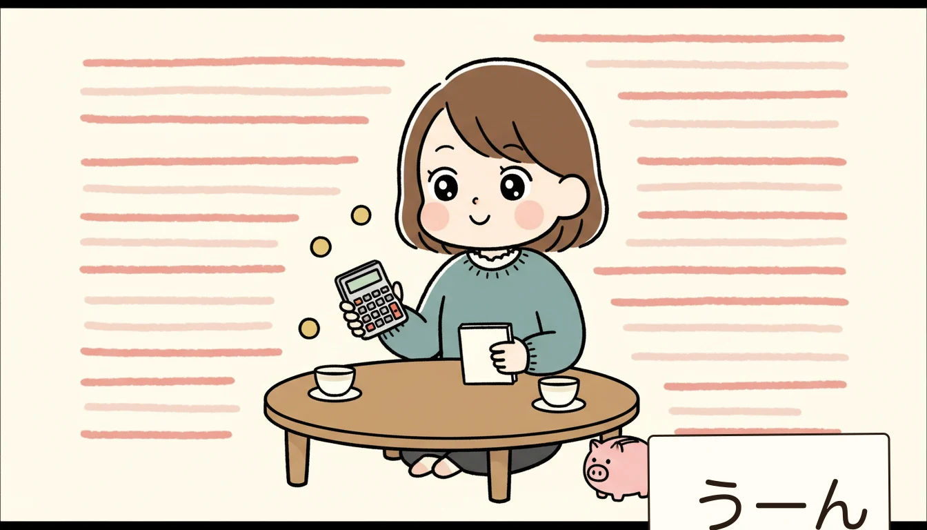 学童+習い事、年間でいくらかかる?の内容を表すコミックエッセイ風イラスト