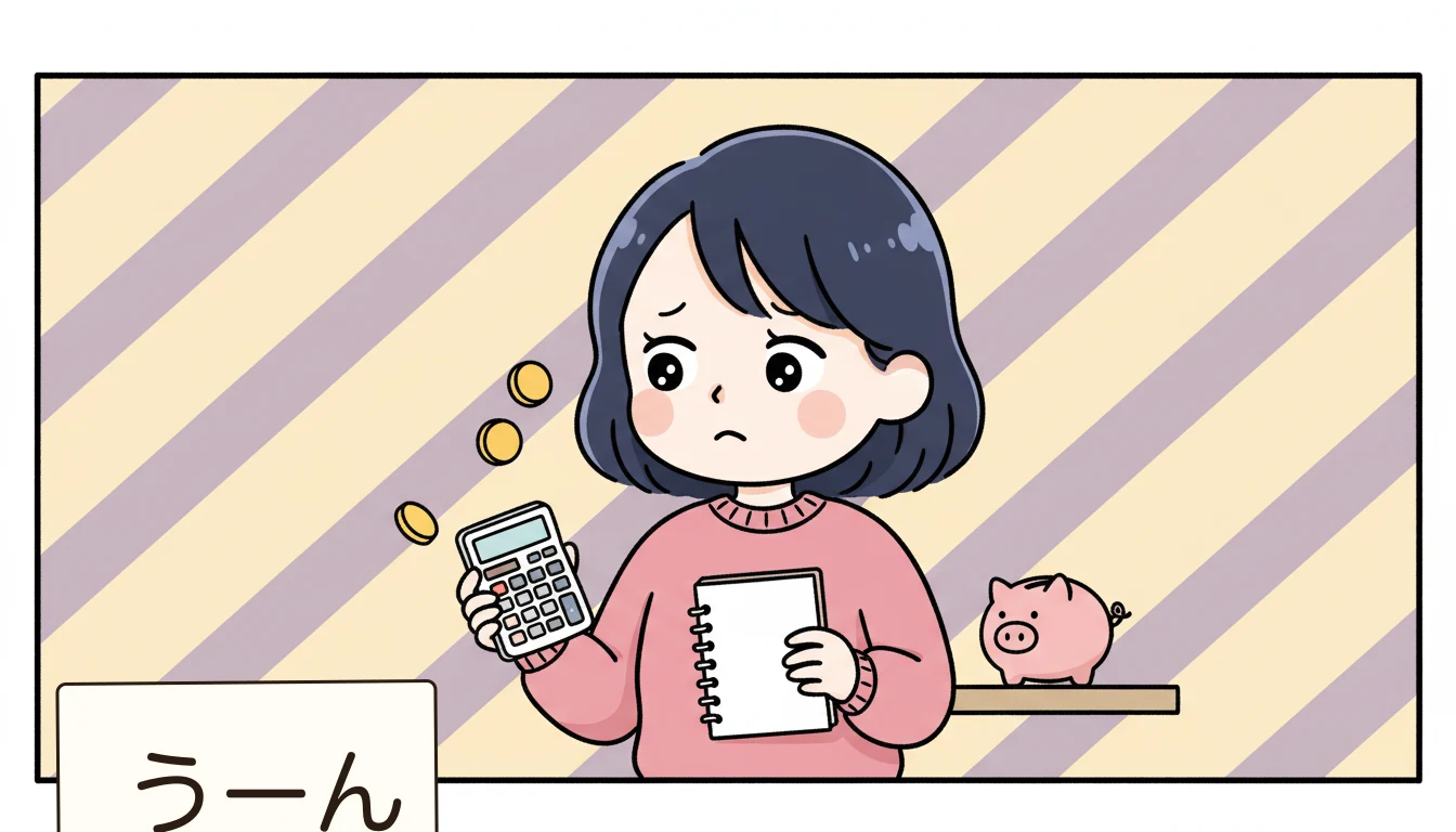 民間学童の延長保育料金の内容を表すコミックエッセイ風イラスト