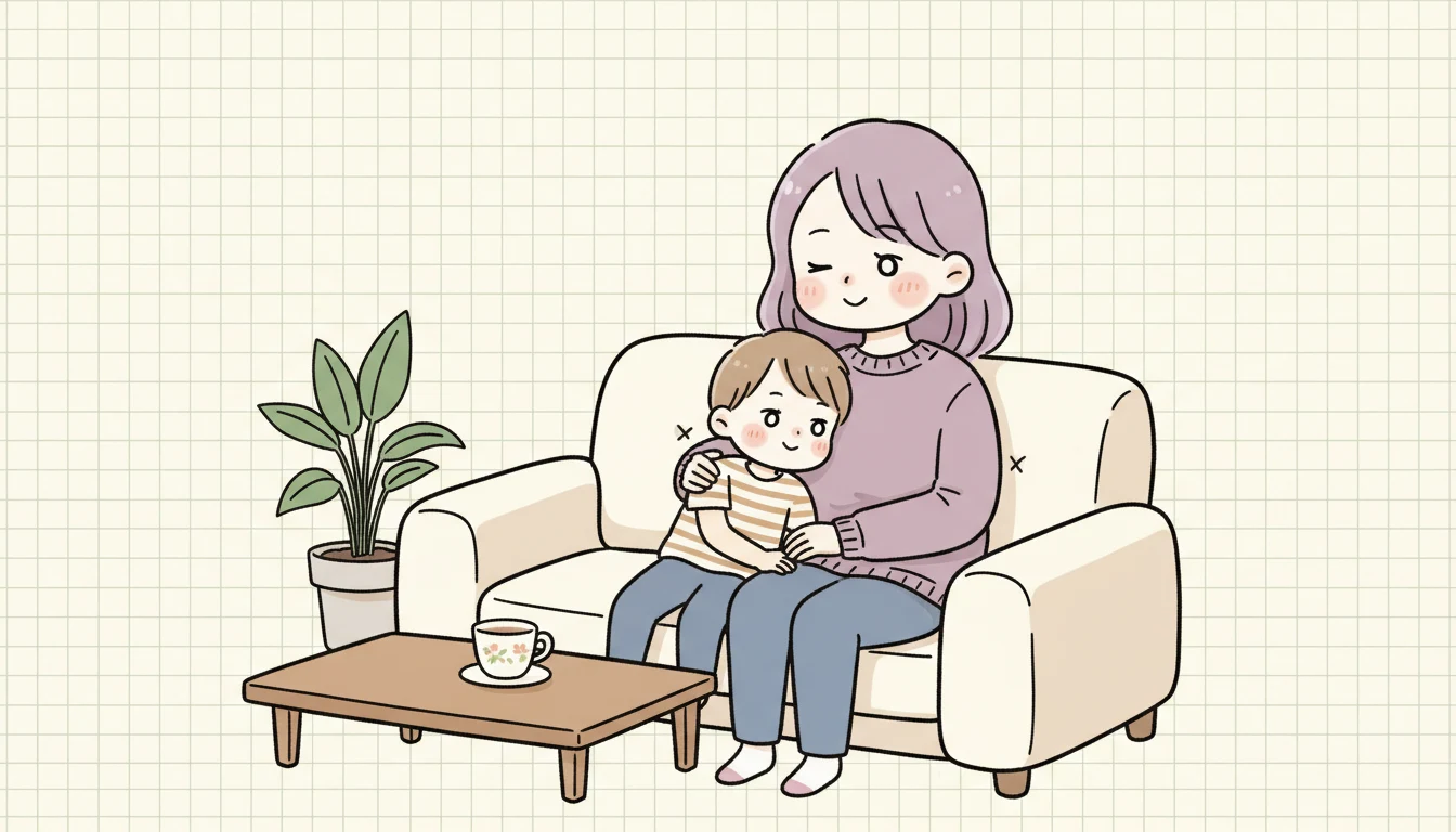 減免制度の活用の内容を表すコミックエッセイ風イラスト