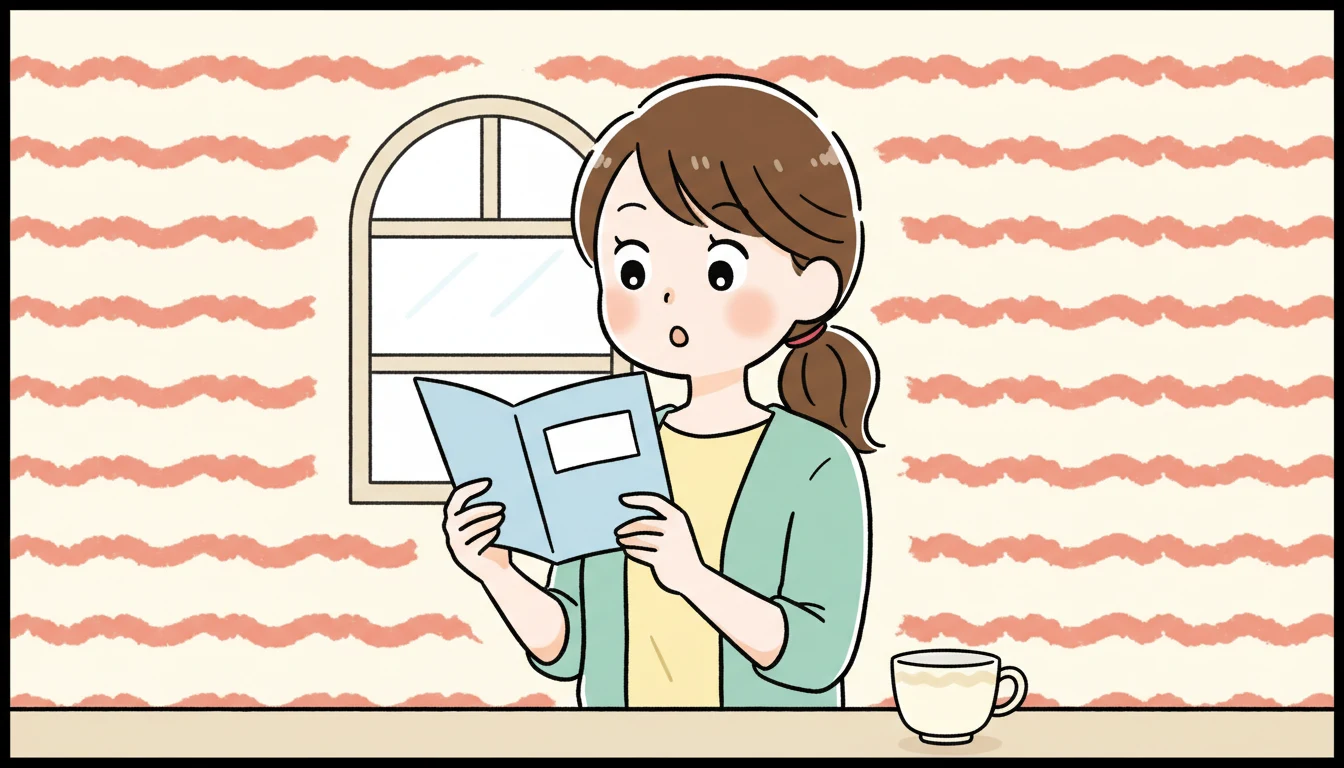 公立 vs 民間学童の年間コスト比較の内容を表すコミックエッセイ風イラスト