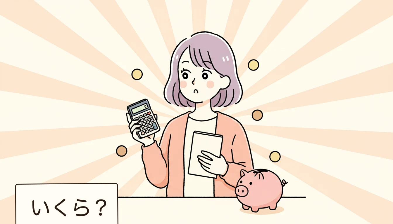 民間学童の料金は「3層構造」で理解するの内容を表すコミックエッセイ風イラスト