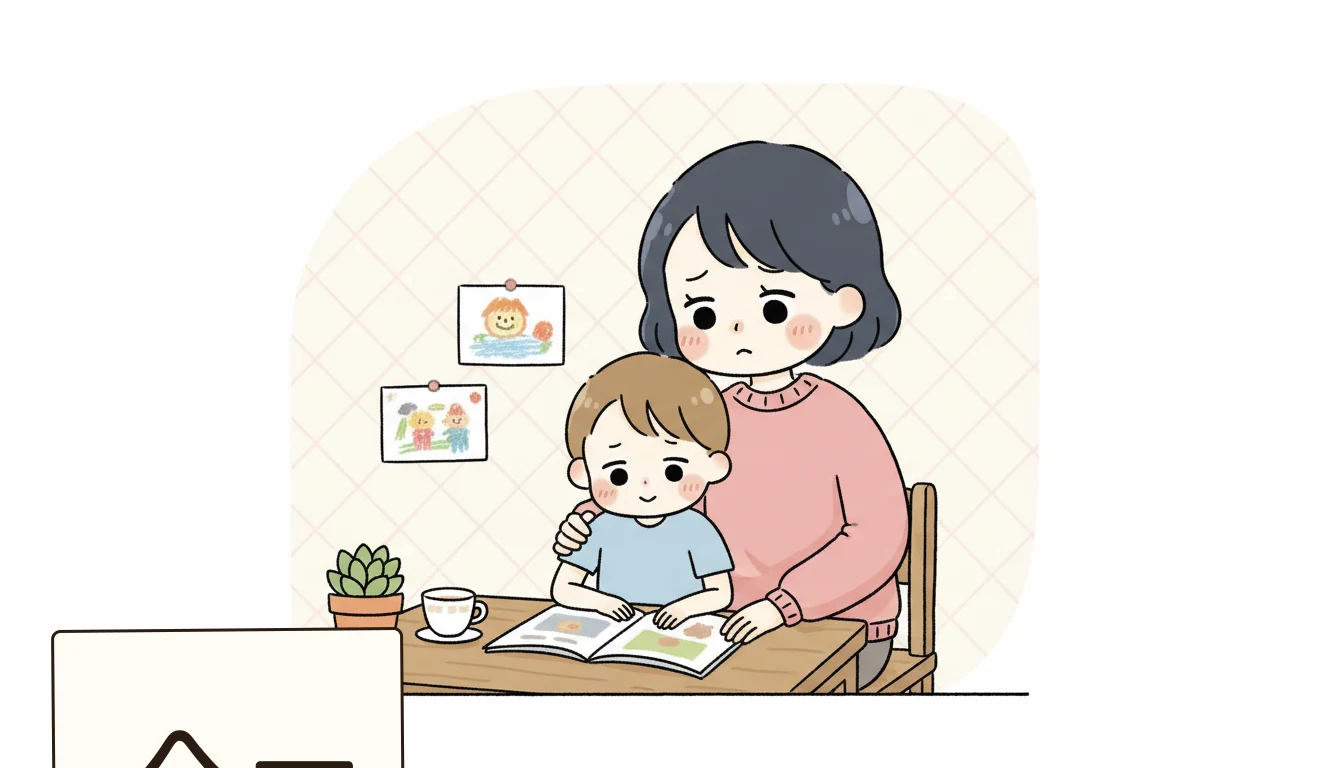 月謝の内訳を理解するの内容を表すコミックエッセイ風イラスト