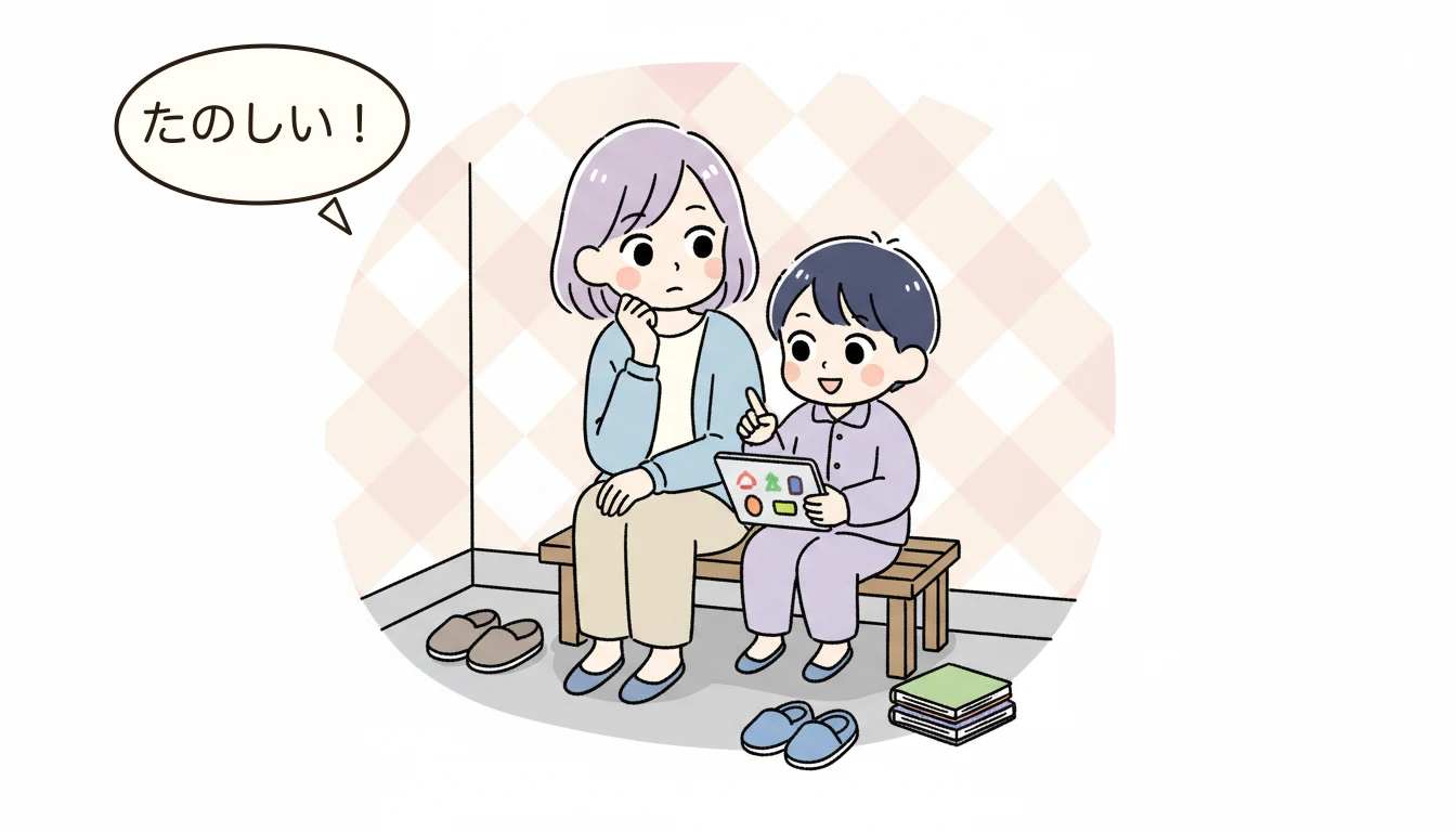 民間学童の学習サポートはどこまで手厚い?の内容を表すコミックエッセイ風イラスト