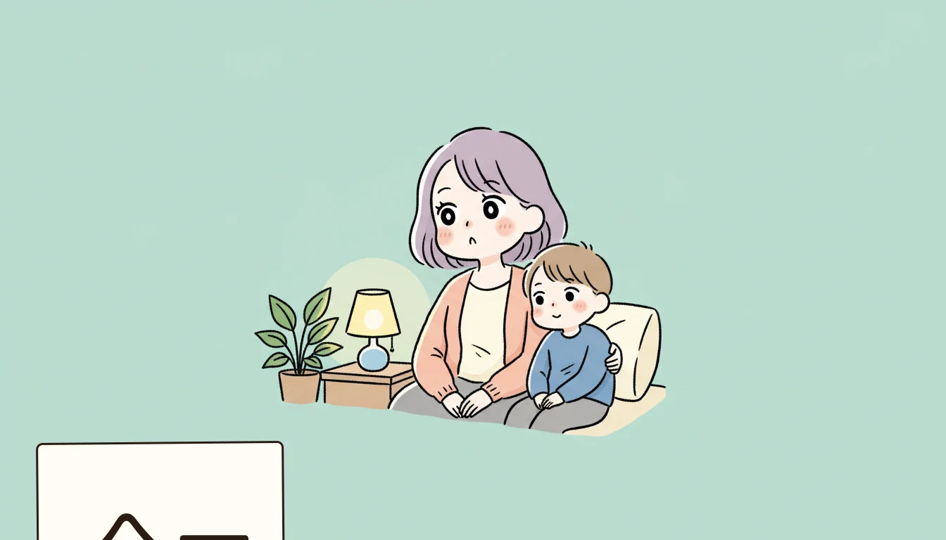 子どもが学童を嫌がるのはなぜ？の内容を表すコミックエッセイ風イラスト