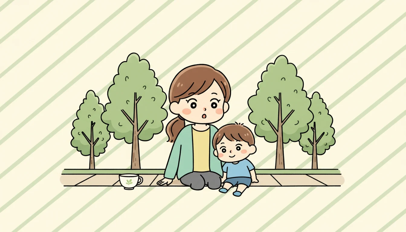 学童を嫌がる原因はどれに当てはまる？の内容を表すコミックエッセイ風イラスト