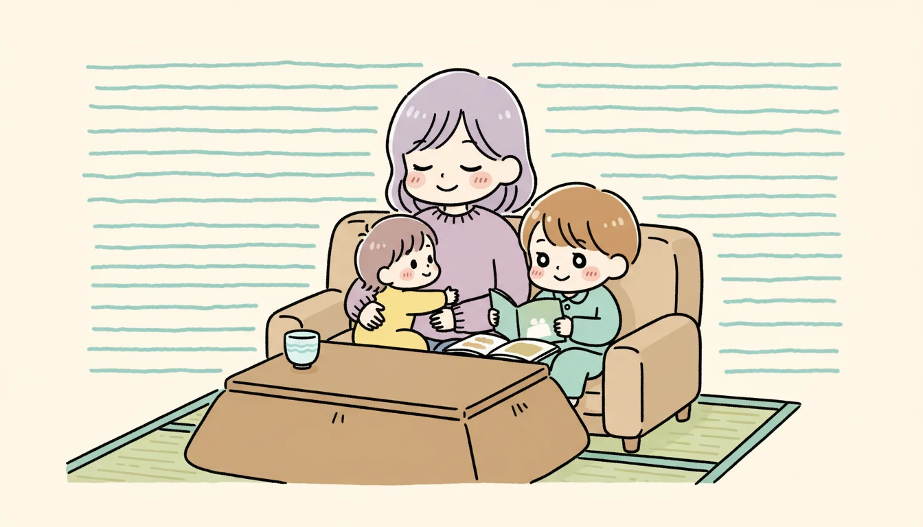 まとめの内容を表すコミックエッセイ風イラスト