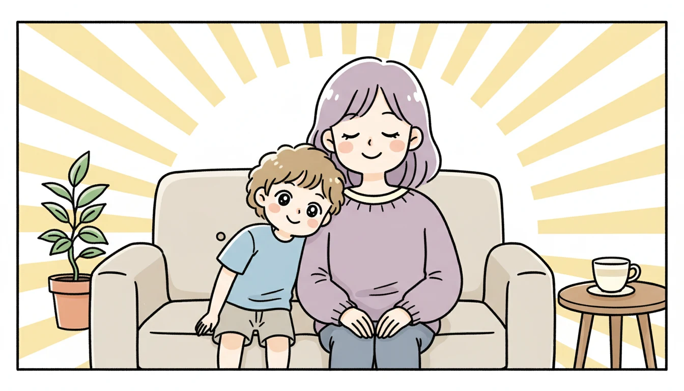 併用はできる？の内容を表すコミックエッセイ風イラスト