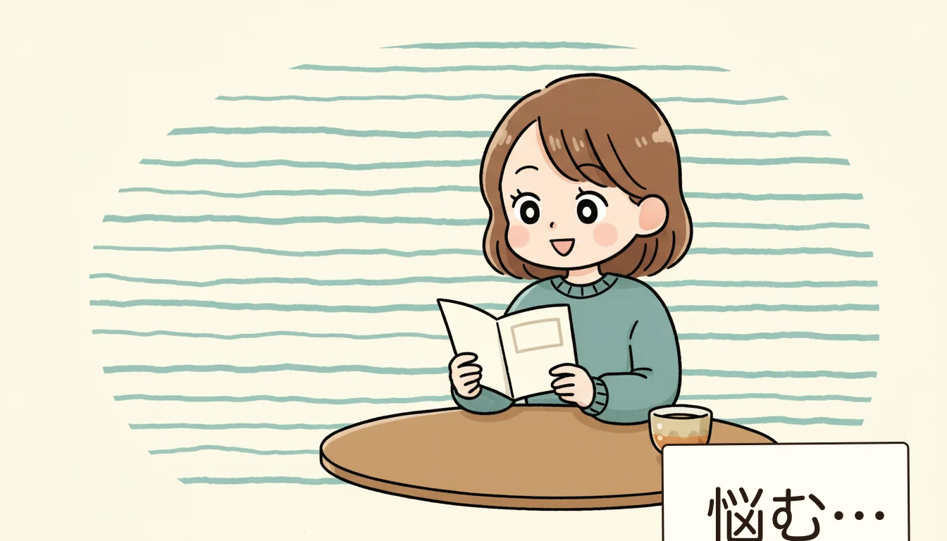 放課後等デイサービスとの違いの内容を表すコミックエッセイ風イラスト
