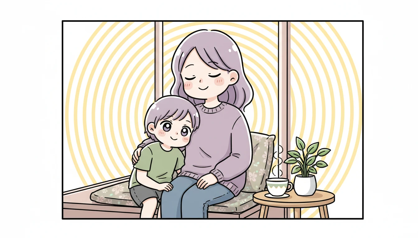 学童保育の種類の内容を表すコミックエッセイ風イラスト