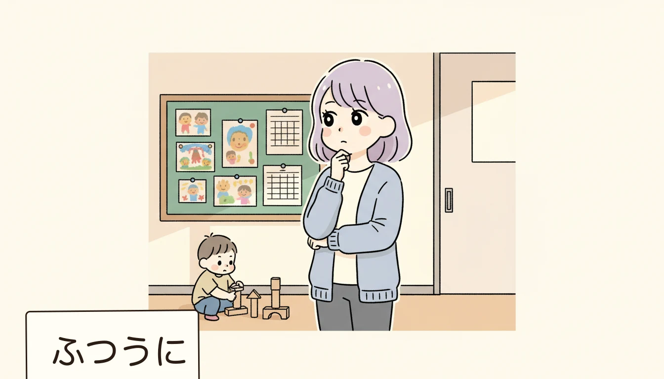 「放課後児童クラブ」と「学童保育」は同じ？違う？の内容を表すコミックエッセイ風イラスト