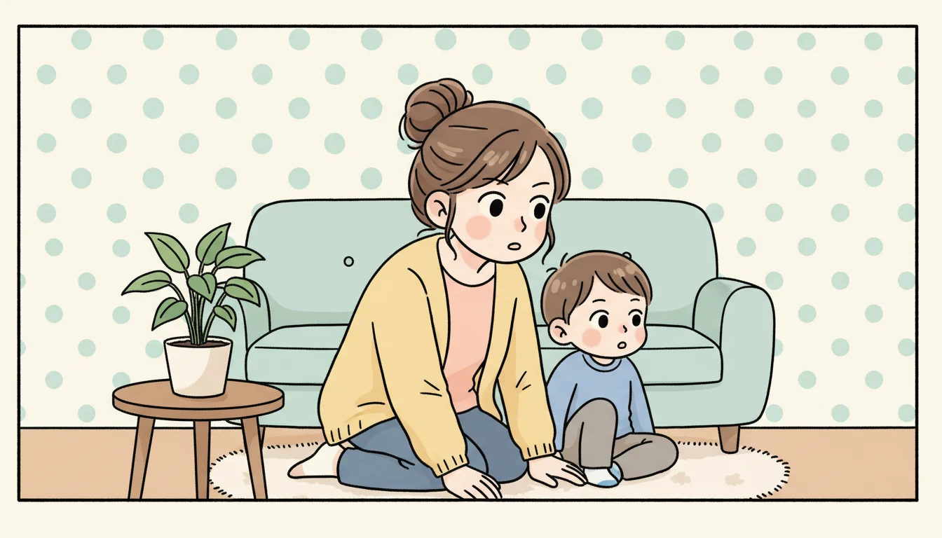 法律上の位置づけの内容を表すコミックエッセイ風イラスト