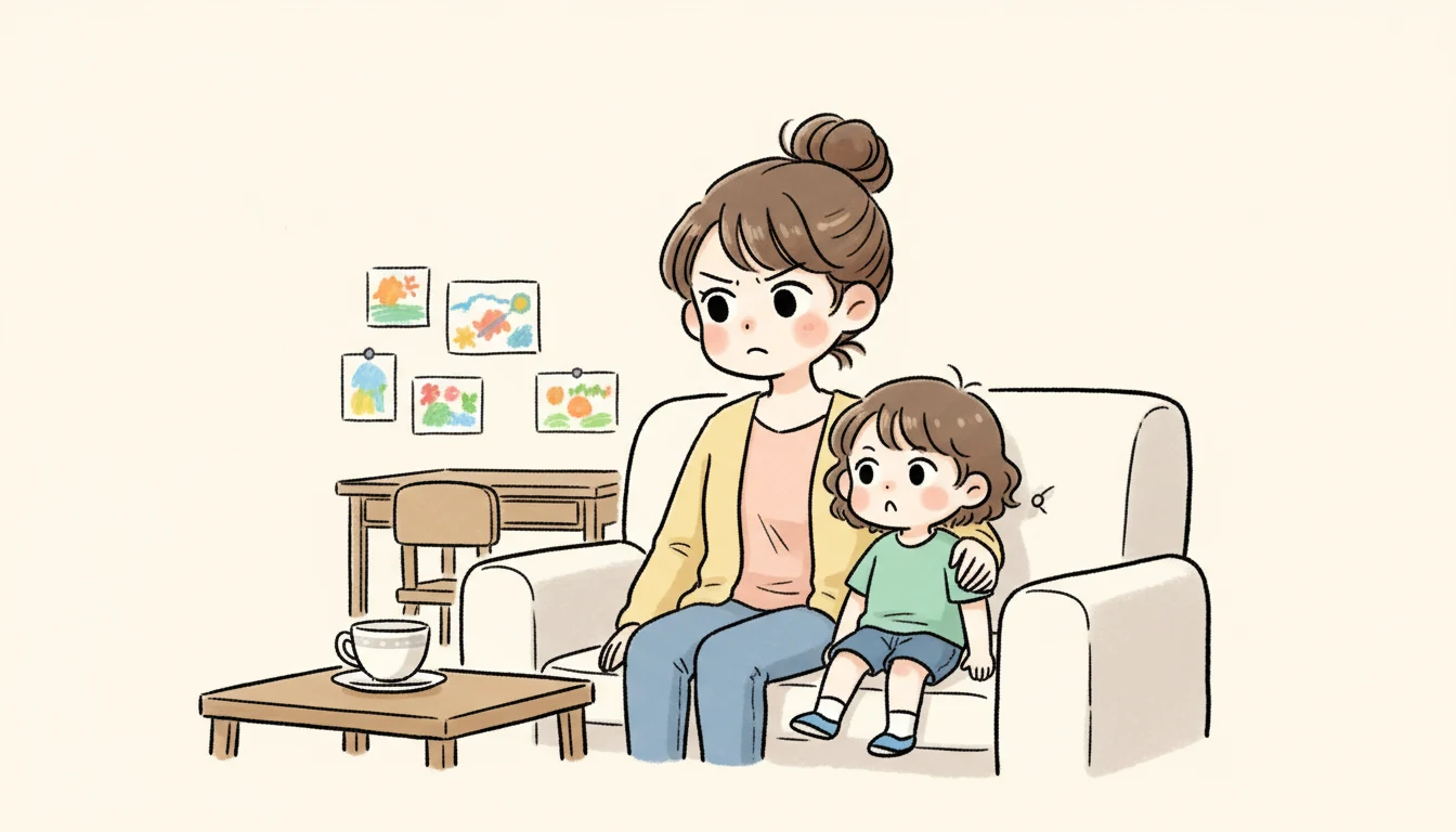 まとめ：小4の壁は「設計力」で乗り越えるの内容を表すコミックエッセイ風イラスト