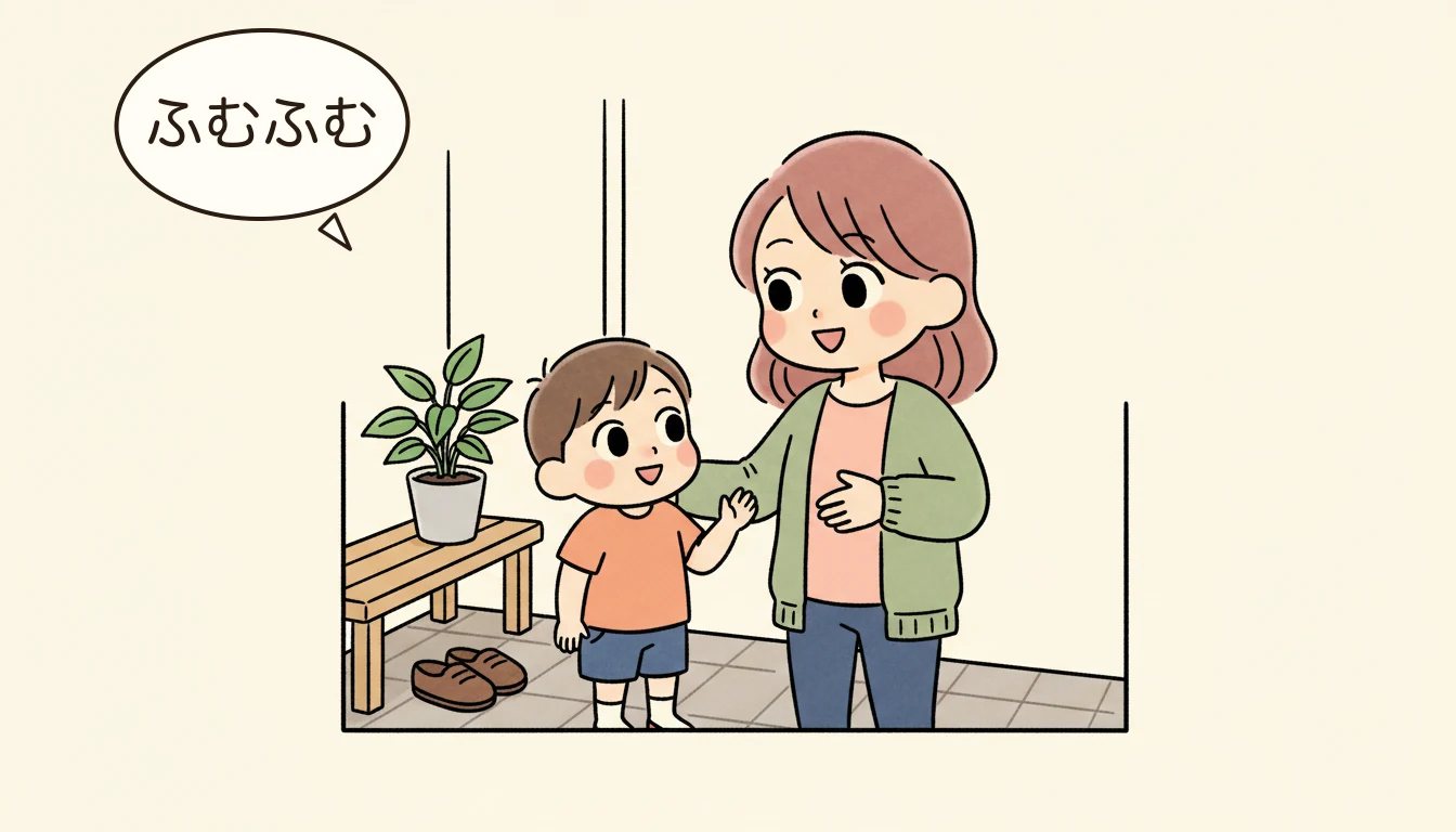 国の基準4つの柱の内容を表すコミックエッセイ風イラスト