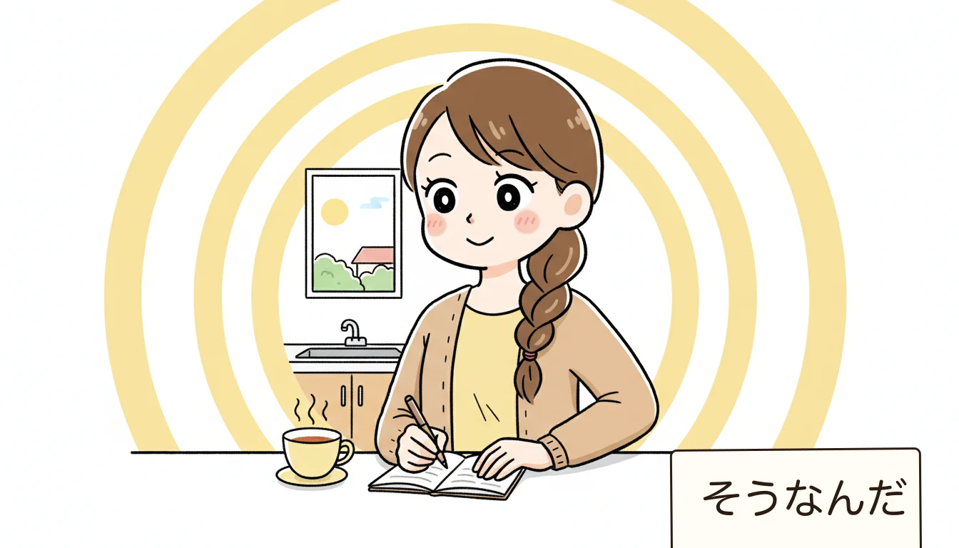 会員の声：小4の壁を乗り越えた実例の内容を表すコミックエッセイ風イラスト