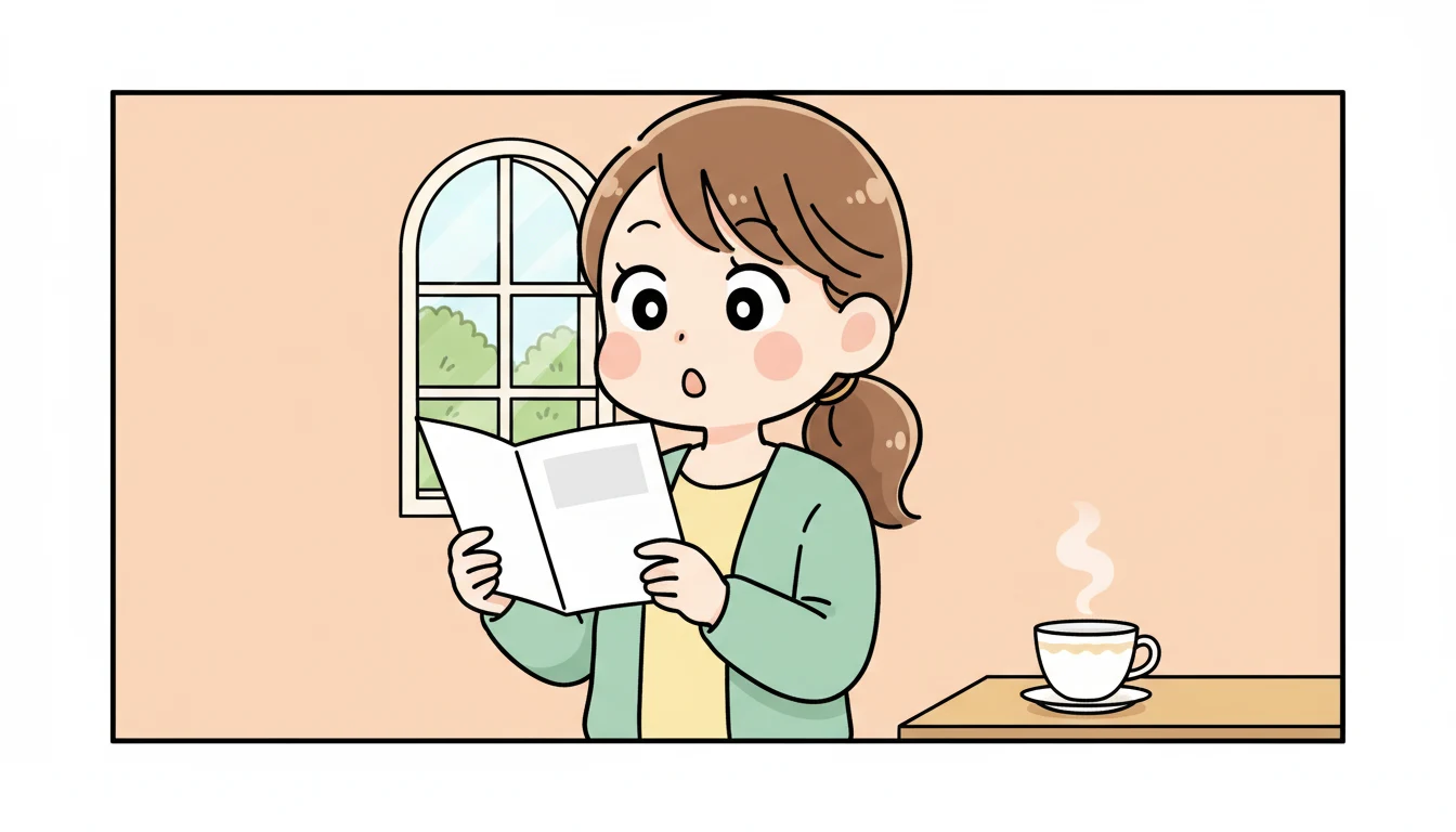 視点3：対象範囲の違いの内容を表すコミックエッセイ風イラスト