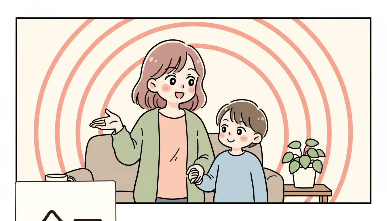 【1週間以内】環境を整えるの内容を表すコミックエッセイ風イラスト