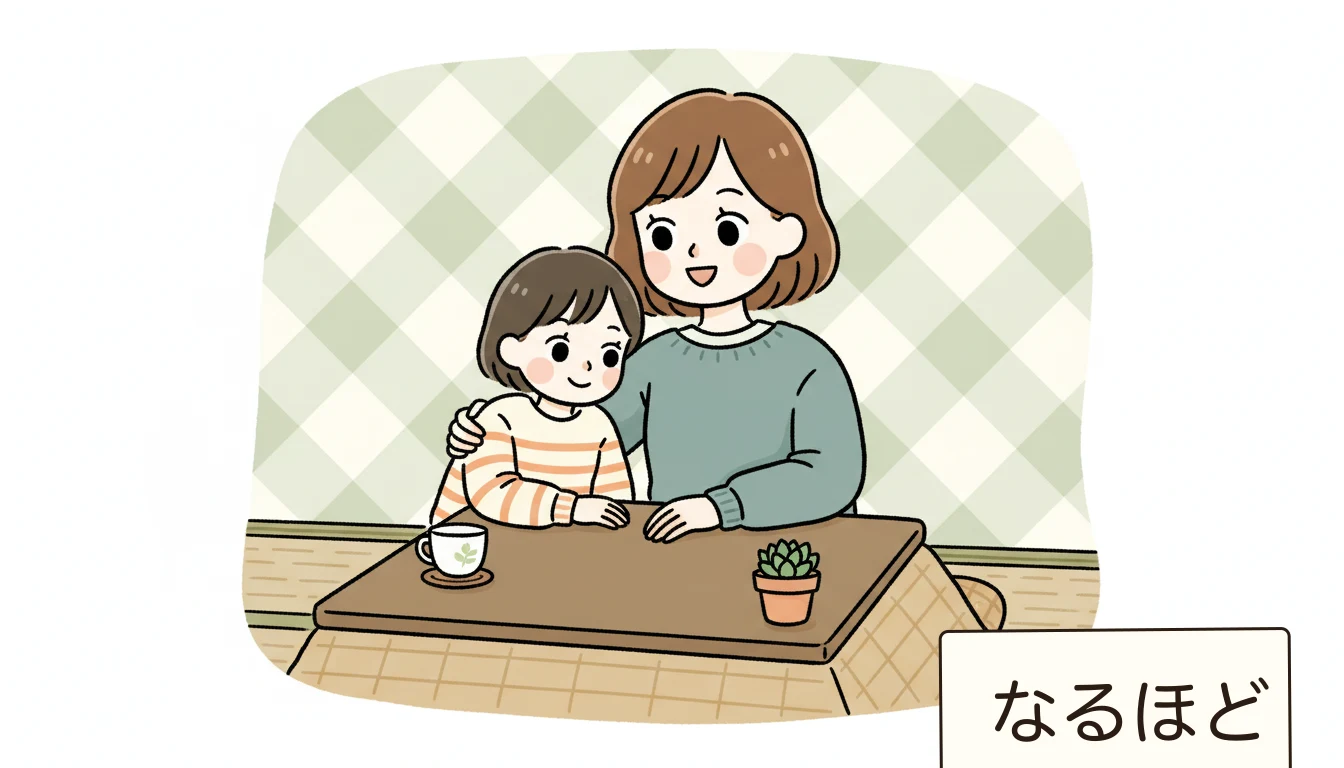 落ちる主な原因の内容を表すコミックエッセイ風イラスト