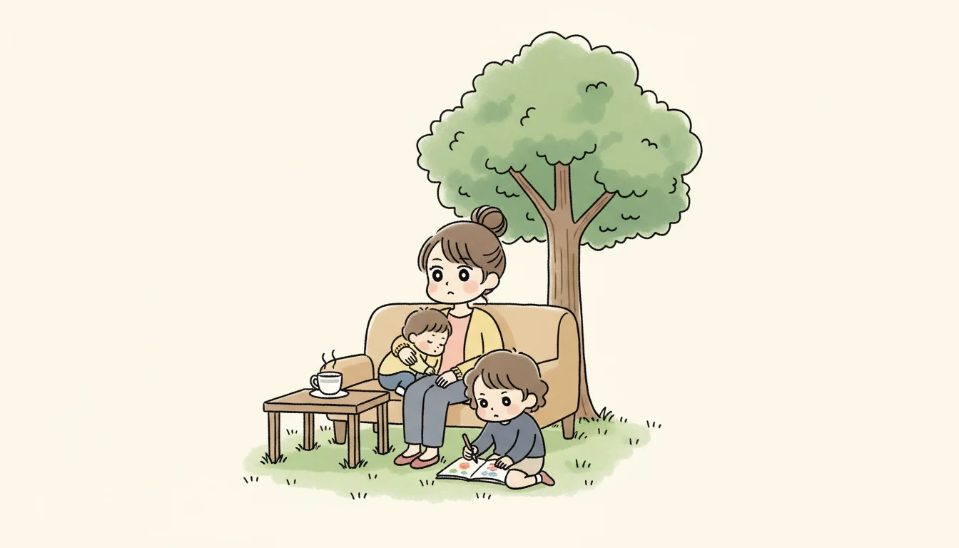 まとめの内容を表すコミックエッセイ風イラスト
