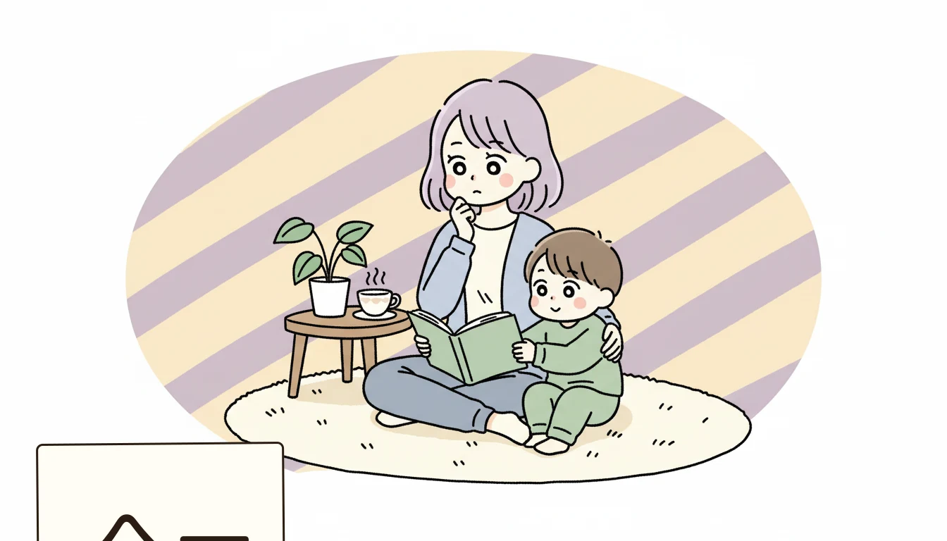 「もっと早く動けばよかった」が最大の後悔の内容を表すコミックエッセイ風イラスト