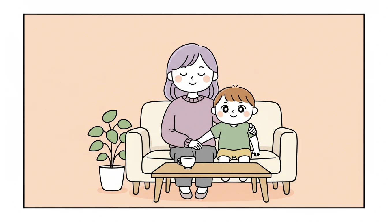 まとめ:迷ったら「みてねみまもりGPS」の内容を表すコミックエッセイ風イラスト