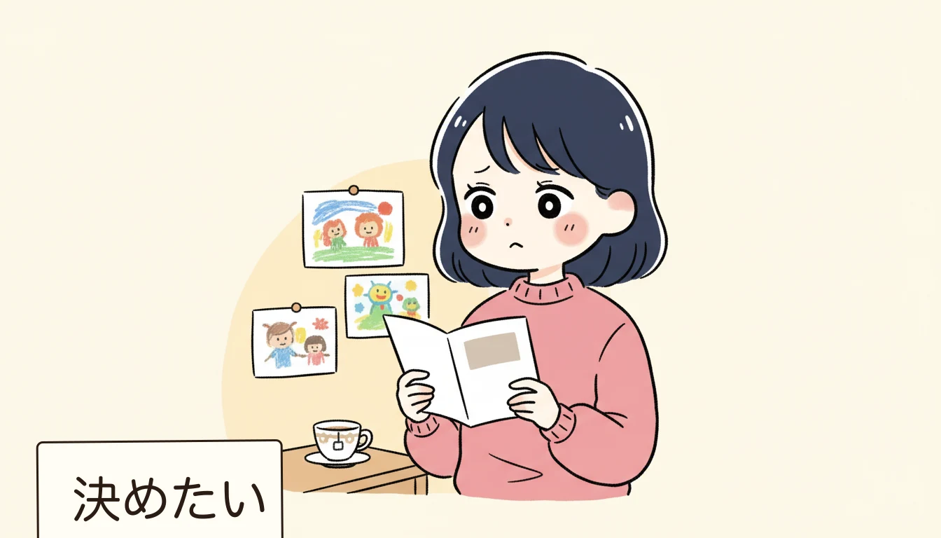総合ランキング(田中ゆきが娘+取材で出した結論)の内容を表すコミックエッセイ風イラスト