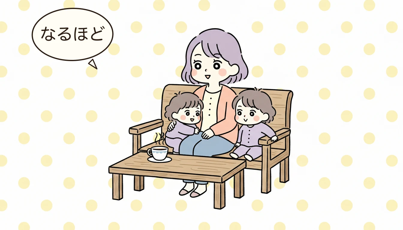 まとめ:デジタル時代だからこそ伝統の価値があるの内容を表すコミックエッセイ風イラスト