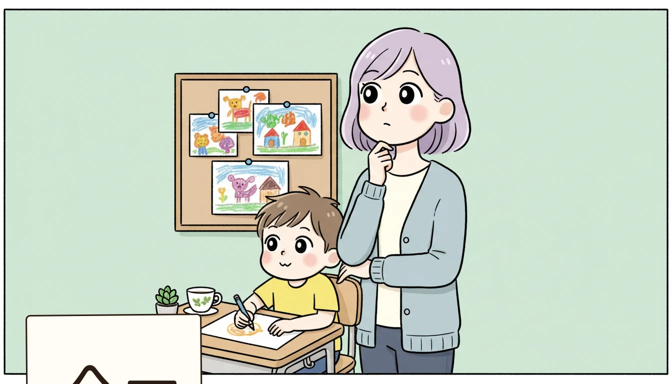 施設の責任範囲|どこまでが施設の責任?の内容を表すコミックエッセイ風イラスト