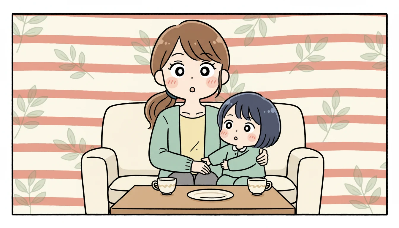 まとめの内容を表すコミックエッセイ風イラスト