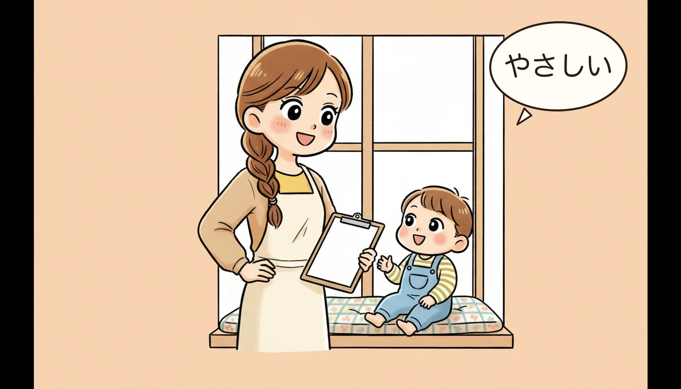 学童の質は「指導員」で決まるの内容を表すコミックエッセイ風イラスト