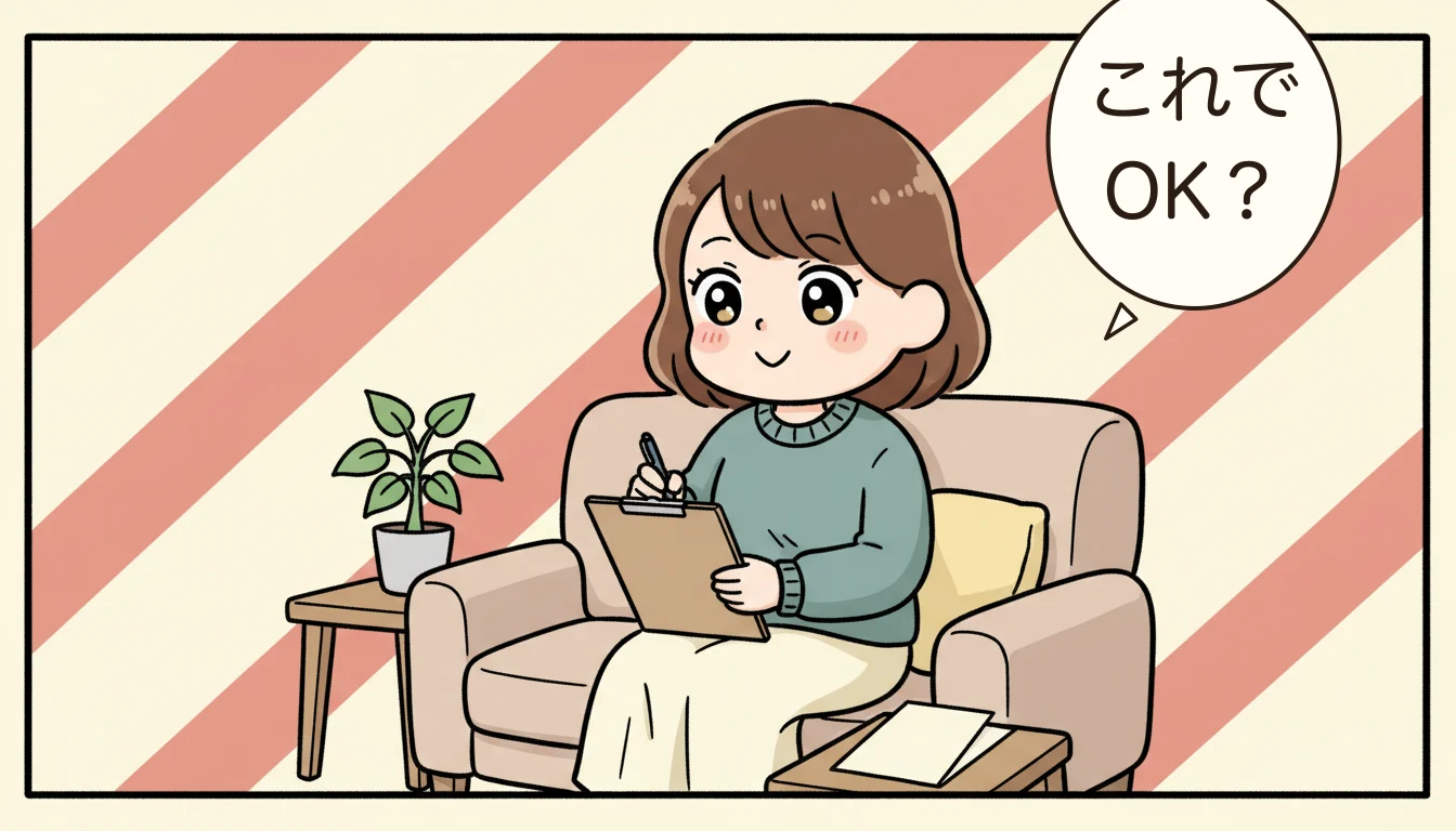 民間学童の申込スケジュールの内容を表すコミックエッセイ風イラスト