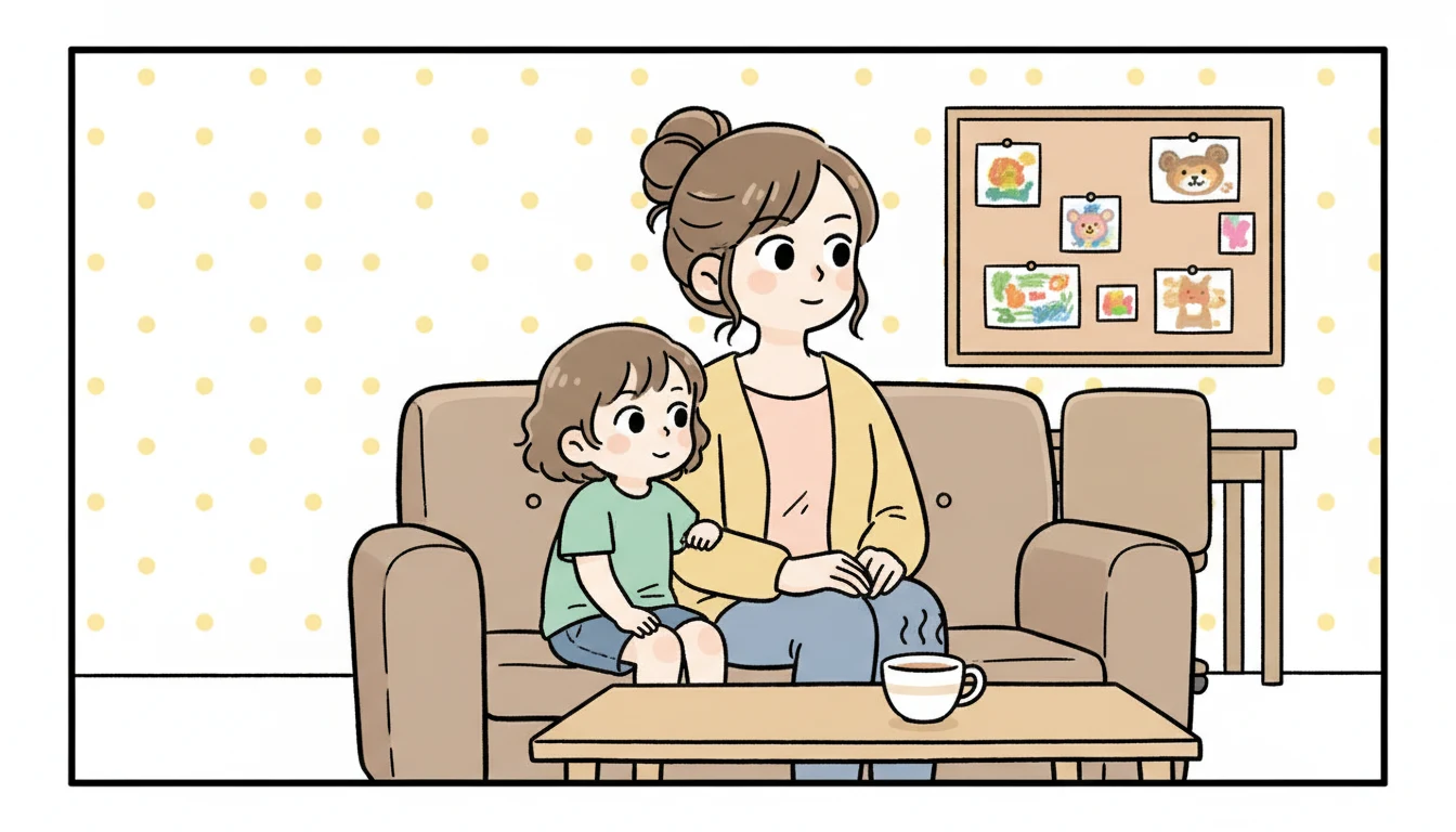 まとめ｜早めの情報収集が勝負を分けるの内容を表すコミックエッセイ風イラスト